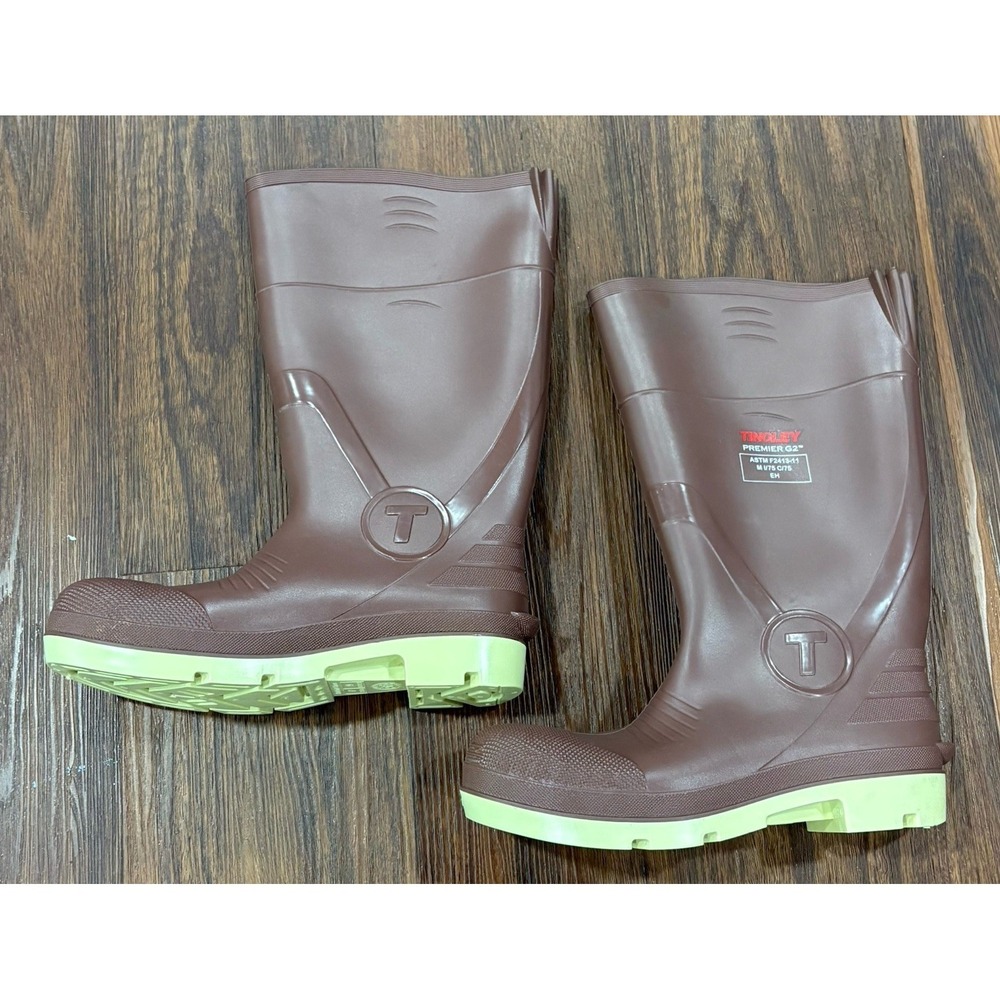 Tingley Premier G2 Composite Safety Toe Knee‎ Boots Mens 7 Wmns 9 Red Waterproof